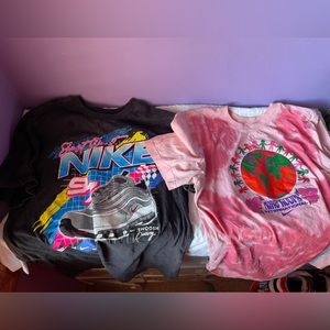 2 nike shirts size small